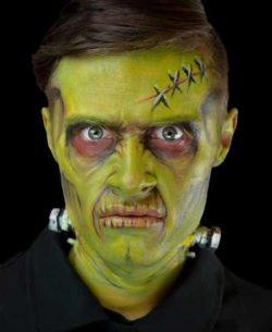 Maquillaje disfraz Frankenstein