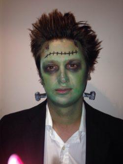 Maquillaje disfraz Frankenstein