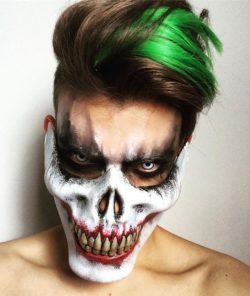 mascarilla halloween calavera