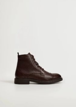 Botas y botines de moda para hombre tendencias otoño invierno botin cuero mango