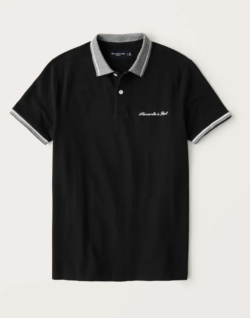 Las Rebajas en Abercrombie para Verano polo gráfico logo