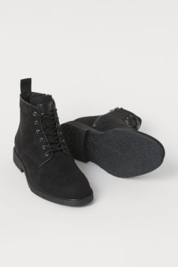 Catálogo H&M Otoño Invierno botas con cremallera