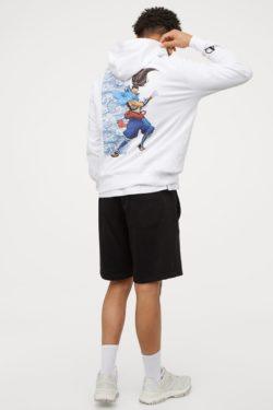 Catálogo H&M Otoño Invierno sudadera regular fit LOL