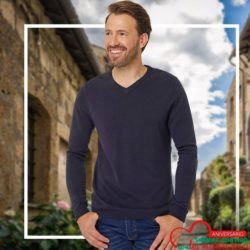 ALCAMPO REBAJAS primavera verano jersey pico azul