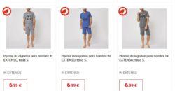 ALCAMPO REBAJAS primavera verano pijamas