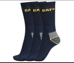 Catálogo Rebajas Alcampo Primavera Verano calcetines Caterpillar pack de 3