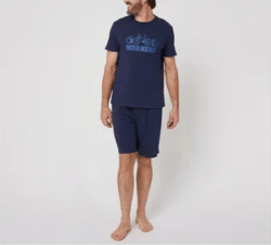 Catálogo Rebajas Alcampo Primavera Verano pijama de algodón In Extenso corto