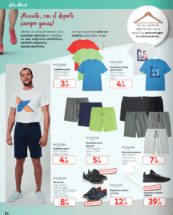 Catálogo Rebajas Alcampo Primavera Verano pijama de algodón In Extenso folleto verano