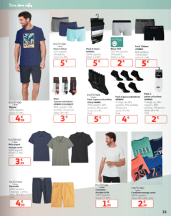 Catálogo Rebajas Alcampo Primavera Verano pijama de algodón In Extenso folleto verano