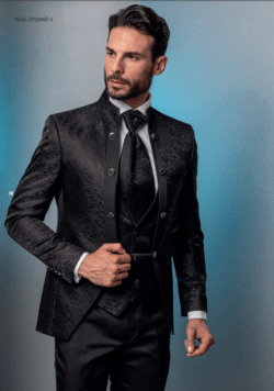 Trajes negros para novio dibujo