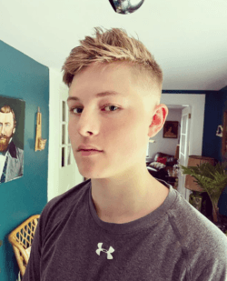 Cortes de Pelo para Adolescentes despeinado actual