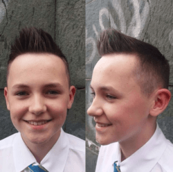 Cortes de Pelo para Adolescentes punta tupé