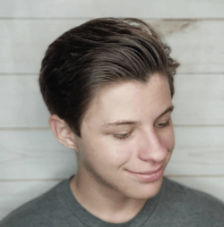 Cortes de Pelo para Adolescentes largo atrás