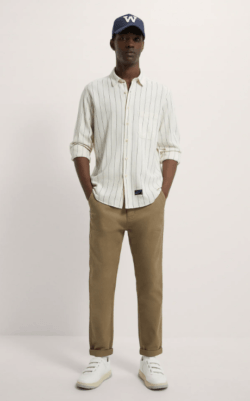 Cuáles son las diferencias entre un pantalón slim y un pantalón skinny y sus particularidades Zara slim chino temporada primavera verano