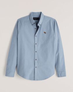 Las Rebajas en Abercrombie para Invierno camisa oxford