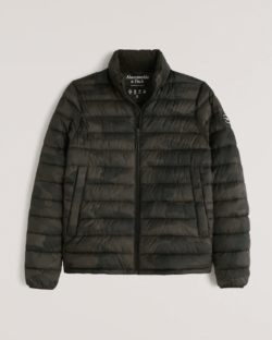 Las Rebajas en Abercrombie para Invierno chaqueta acolchada plumón