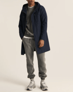 Las Rebajas en Abercrombie para Invierno parka ligera