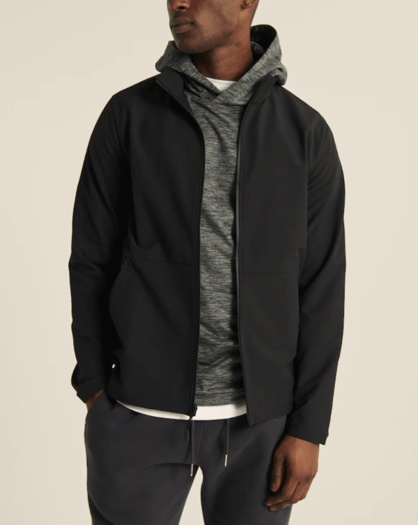 Las Rebajas en Abercrombie para Invierno sudadera cremallera cuello alto traveler