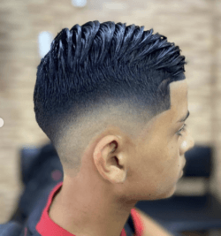Los mejores cortes de pelo con navaja para hombre degradado