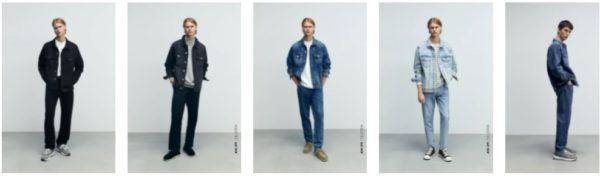 El catalogo de abrigos y chaquetas para hombre de zara cazadora denim