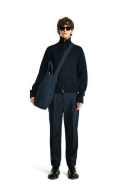 Los jerseis hombre zara cuello vuelto FOTO cardigan