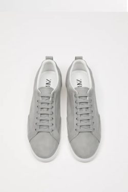 Zapatillas de zara para hombre BAMBAS FOTOS monocolor gris