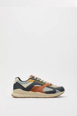 Zapatillas de zara para hombre RUNNING FOTOS multipiezas contraste
