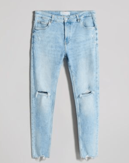 Catálogo de Bershka de vaqueros para hombre 2022 - Modaellos.com