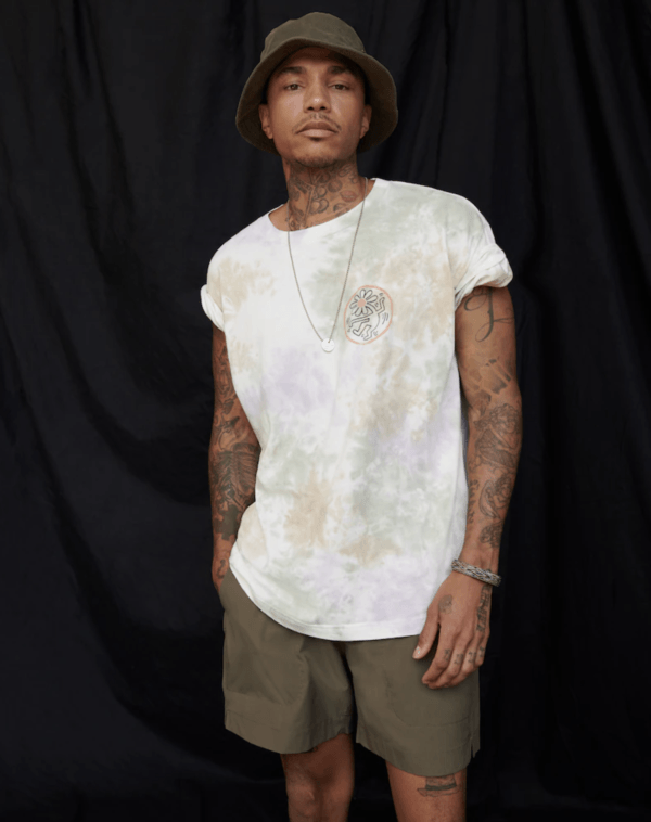 Las Rebajas en Abercrombie para Verano camiseta extra grande Años 90 Keith Haring