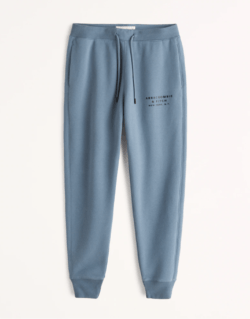 Las Rebajas en Abercrombie para Verano Pantalones joggers estampado logo