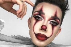 Maquillaje payaso halloween para hombre fantasia