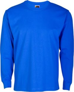 Catalogo joylu hombre camiseta manga larga azul