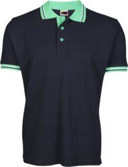 Catalogo joylu hombre polo dos colores azul marino
