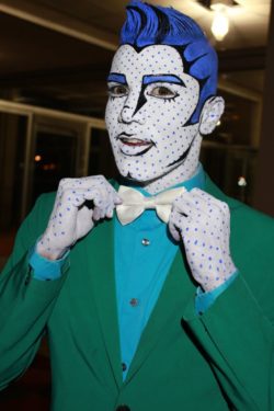 Ideas maquillaje carnaval hombres maquillaje comic 1